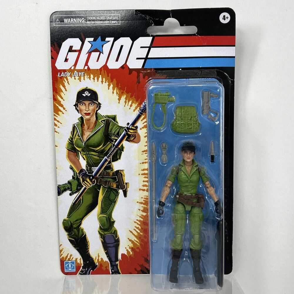 G.I. Joe Lady Jaye Retro Collection Classified Series 6" Action Figure